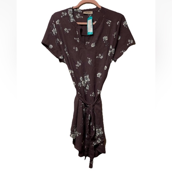 NWT Stitch Fix Maternity Floral Wrap Dress - Picture 1 of 7